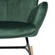 preview thumbnail 37 of 46, Carson Carrington Mid-century Modern Velvet Rocker Accent Chair
