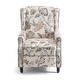 preview thumbnail 20 of 91, Linen Manual Upholstered Recliner with Wood Legs