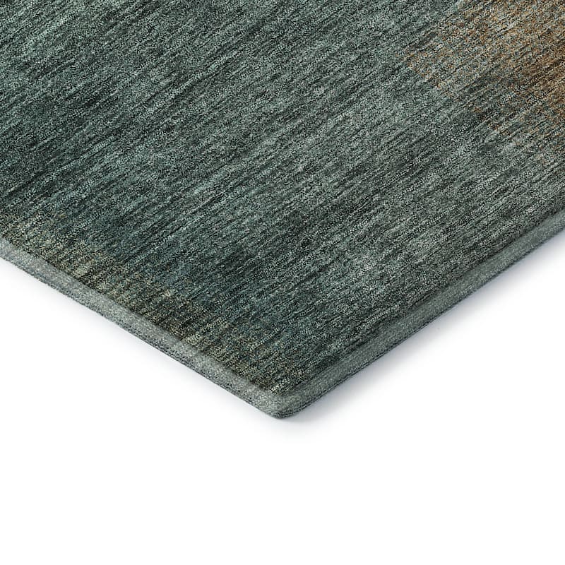 Premium Washable Super Soft Solid Ombre Mayfield Rug