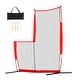 preview thumbnail 3 of 33, Screen Baseball for Batting Cage Heavy Duty Pitching Net for Pitchers Protection L-type light duty 7*7 feet