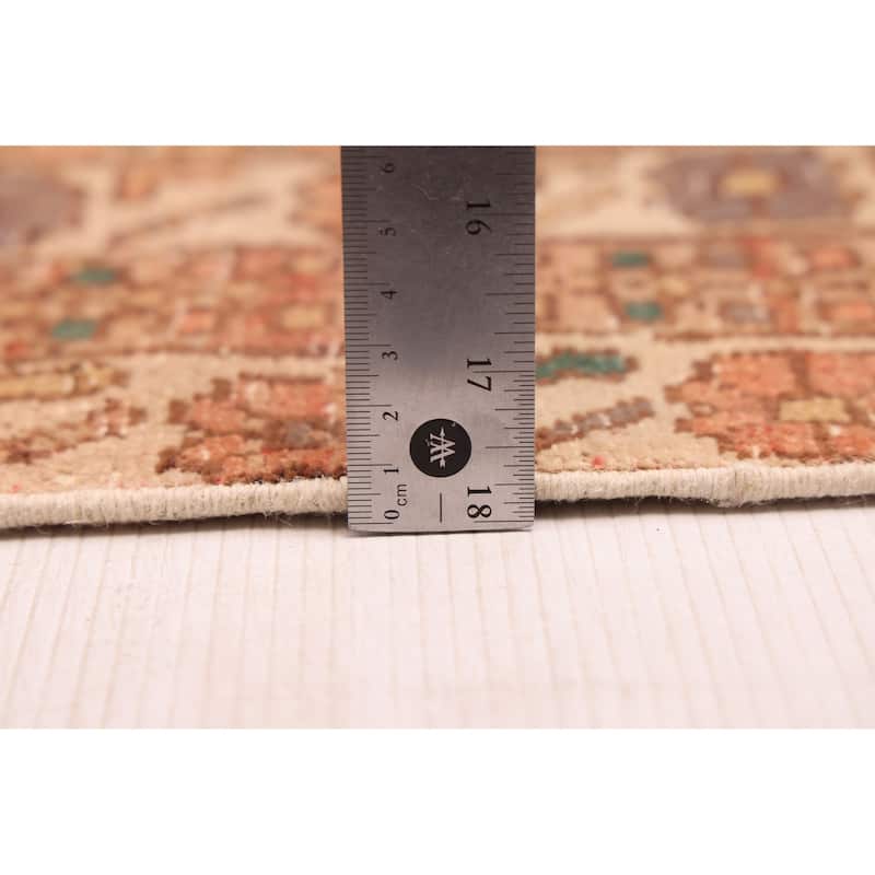 ECARPETGALLERY Hand-knotted Antalya Vintage Copper Wool Rug - 4'10 x 6'0