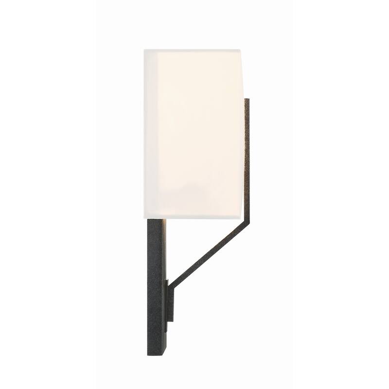 Carlyn 2 Light Black Sconce - 10"W x 11"H x 3.75"D