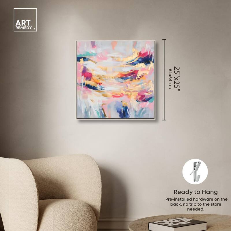 Balipink I Canvas by Art Remedy