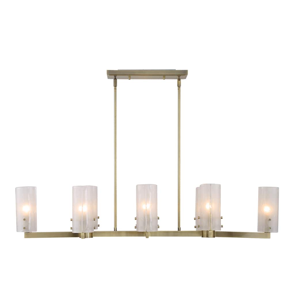 Uttermost 21392 Mistie 8 Light 45" Wide Lantern Chandelier