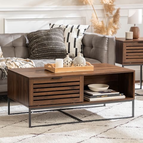 Middlebrook Hilla 42-inch Slat Door Coffee Table