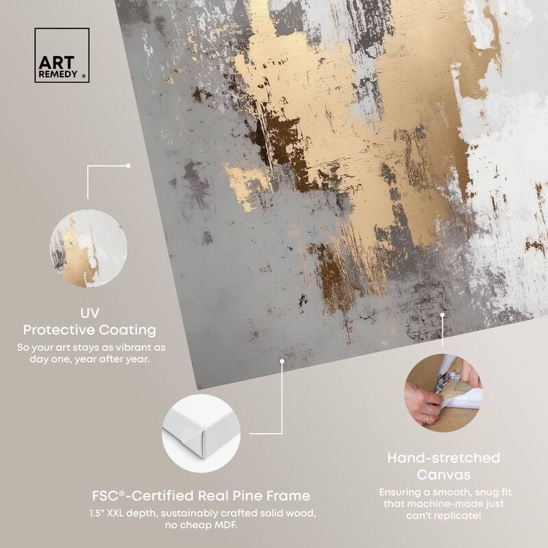 Ghostly Glimmer I Canvas by Art Remedy, Gallery Wrapped