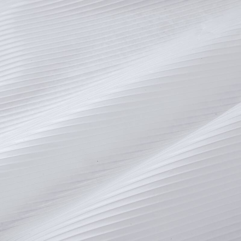 Stripe Embossed Peva Shower Curtain Liner with Magnets