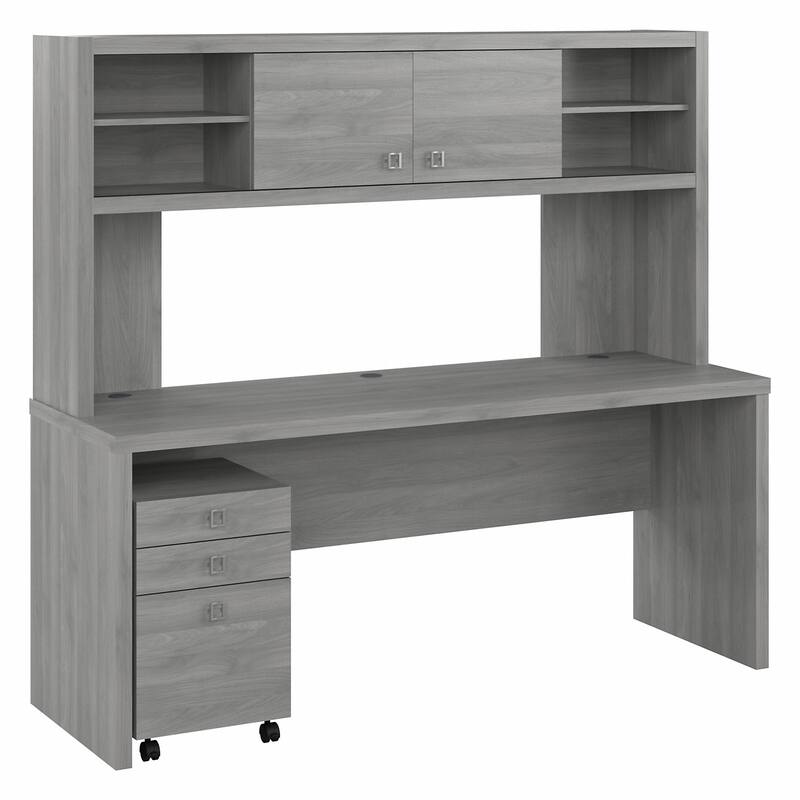 Echo 72W Computer Desk with Hutch & Drawers by Bush Business Furniture