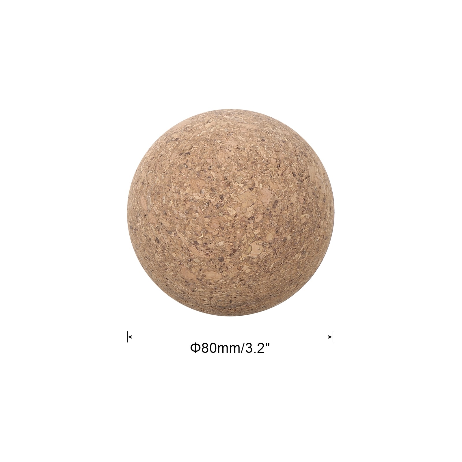 Wine Carafes Cork Ball, Wooden Cork Stopper Wooden Ball Stopper Cork Caps Stoppers for Wine Decanter Replacement - Wood Color