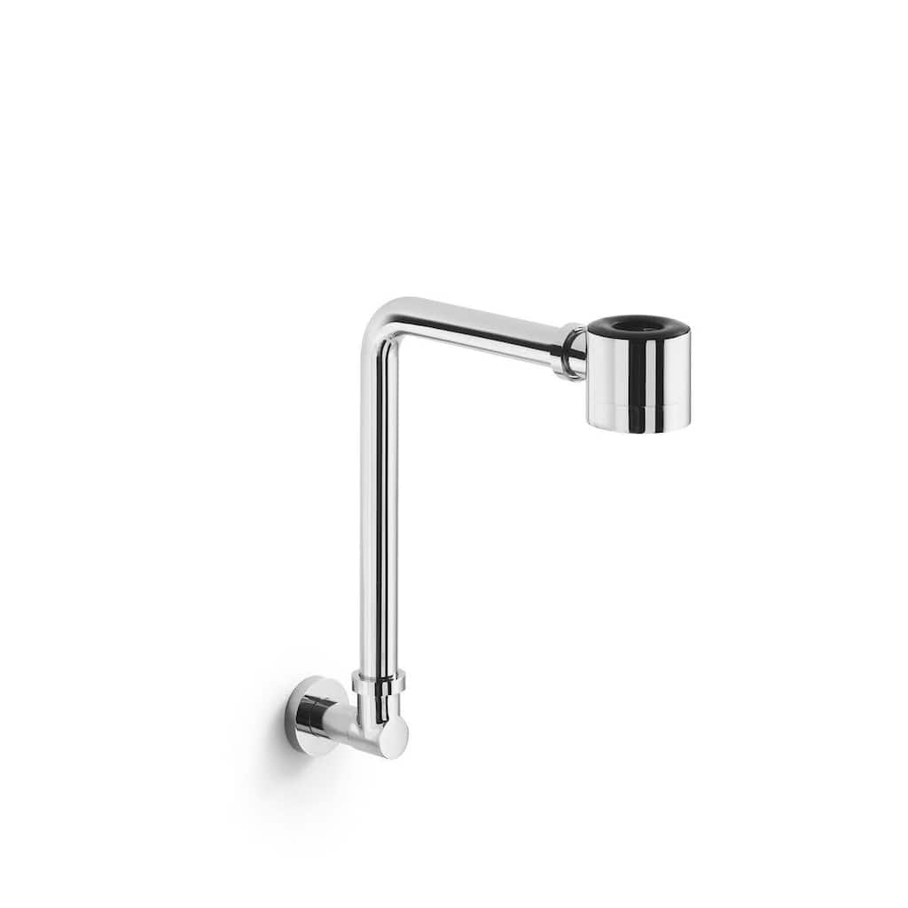 WS Bath Collections Linea Decorative Drain Assembly - Polished Chrome