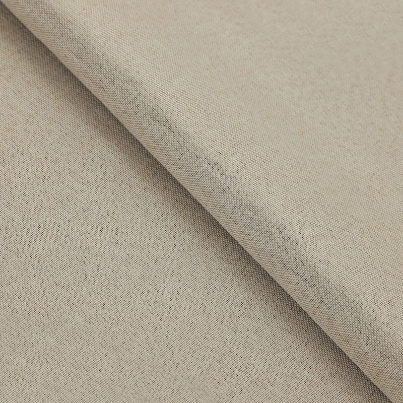 Superior Linen Washable Room Darkening Curtains, Set of 2 Panels