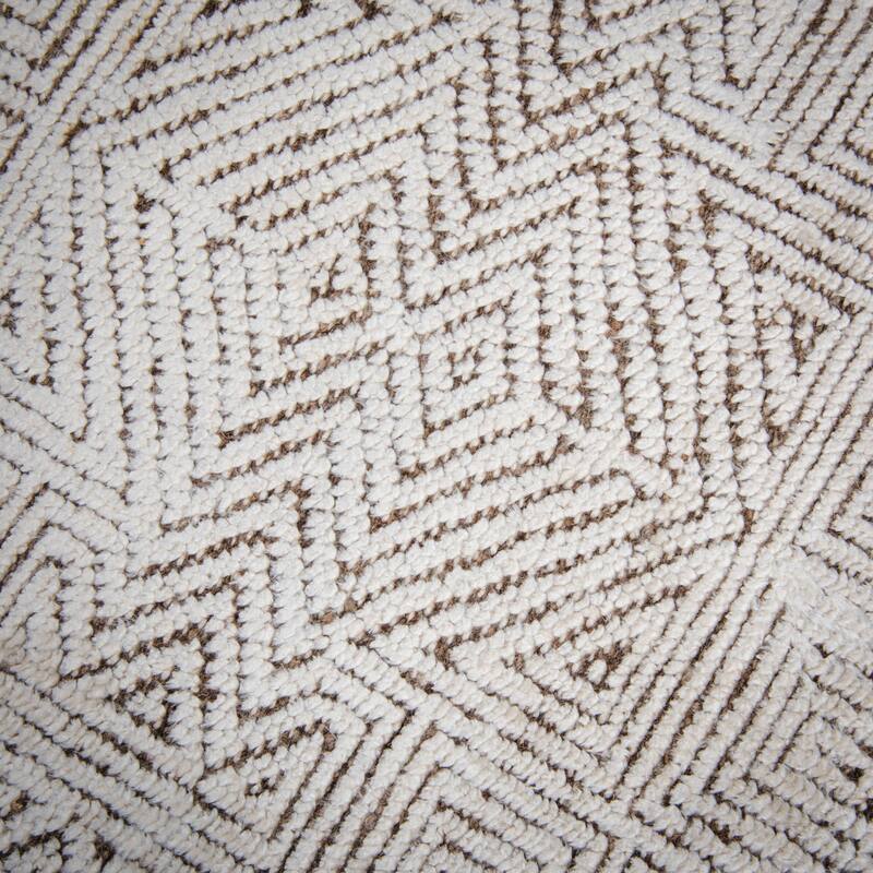 Alora Decor Cabana Hand Knotted Textured Geometric Rug