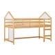 preview thumbnail 14 of 31, Walker Edison Wood Low Loft Bed