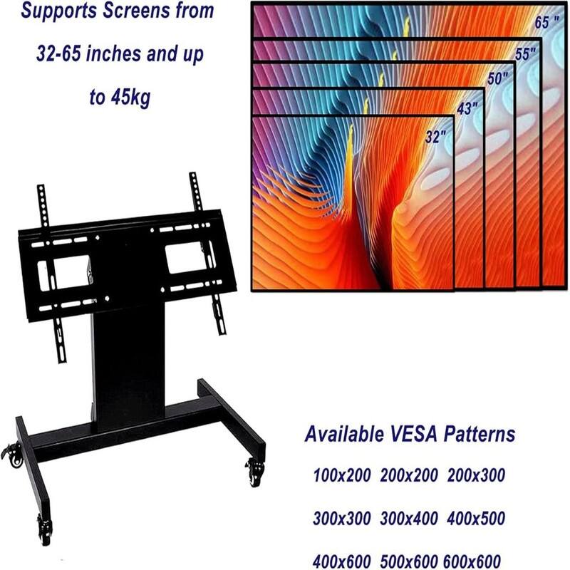 Rolling TV Stand