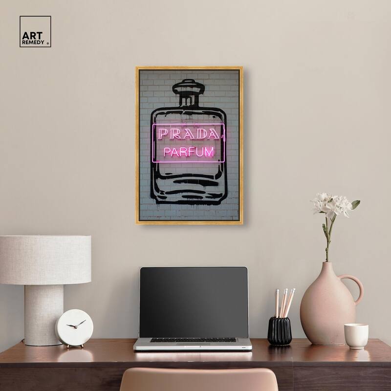 Fragrance Frame Canvas by Art Remedy