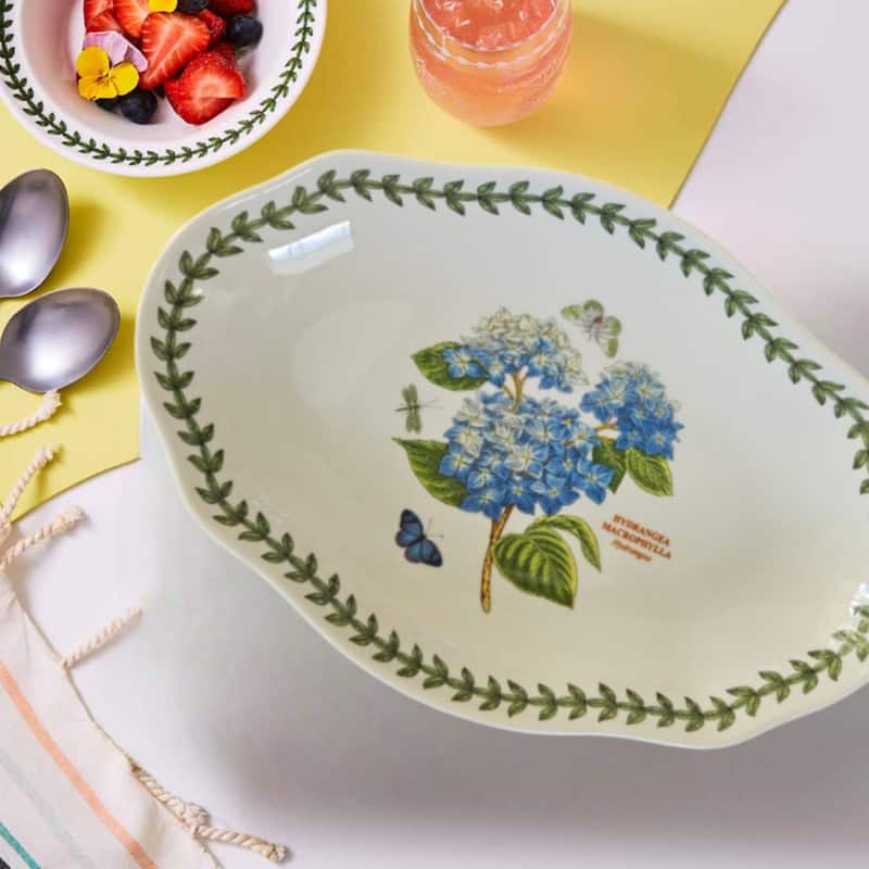 Botanic Garden Set of 2 Pickle Dishes - 8.5 in