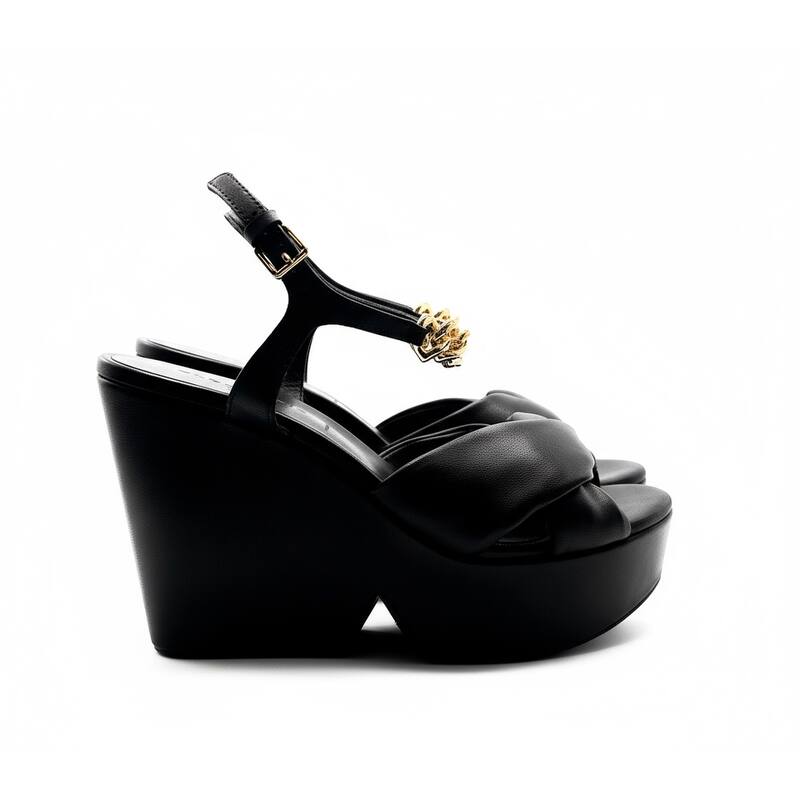 Clergerie Deary Leather Platform Heel