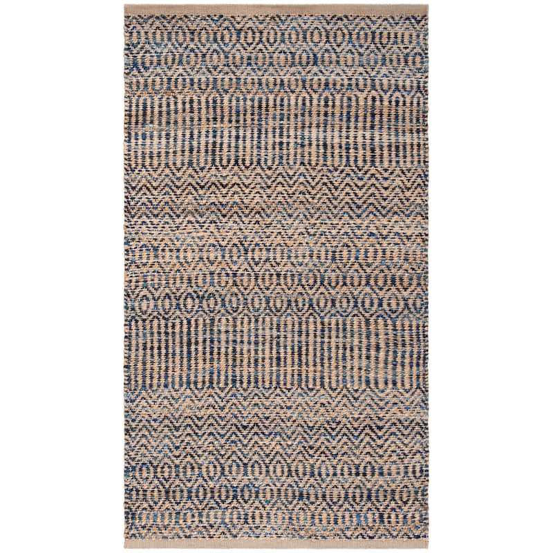 SAFAVIEH Handmade Cape Cod Hanora Coastal Jute Rug