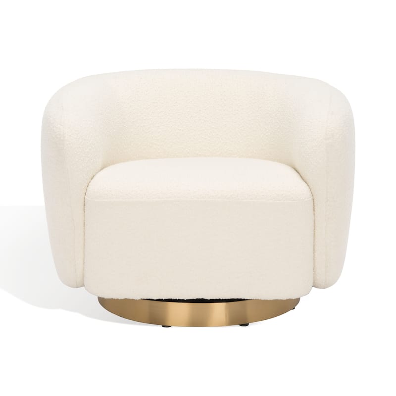 SAFAVIEH Home Bernard Swivel Accent Chair - 38"W x 34"D x 29"H