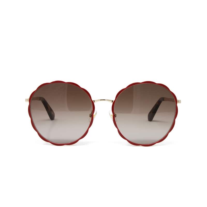 Kate Spade Women's Cannes 57mm Red Sunglasses CANNES-G-S-C9A-57
