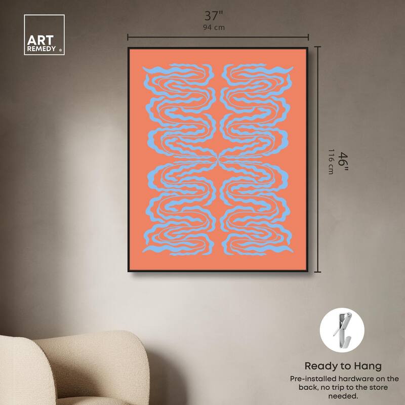 Artsy Pattern Canvas by Art Remedy