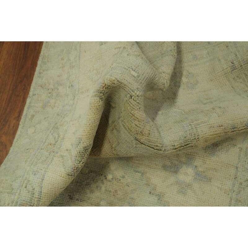 Earth Tone Wool Vegetable Dye Turkish Rug, Geometric Carpet - 5' 11'' X 2' 9''