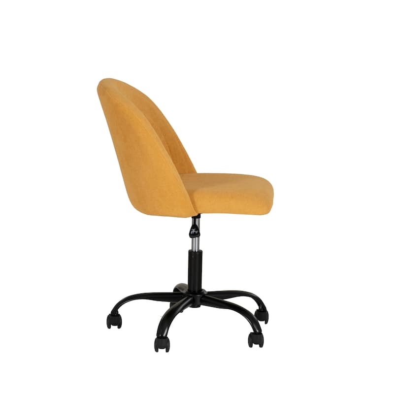 Linon Skyla Adjustable Height Swivel Office Chair