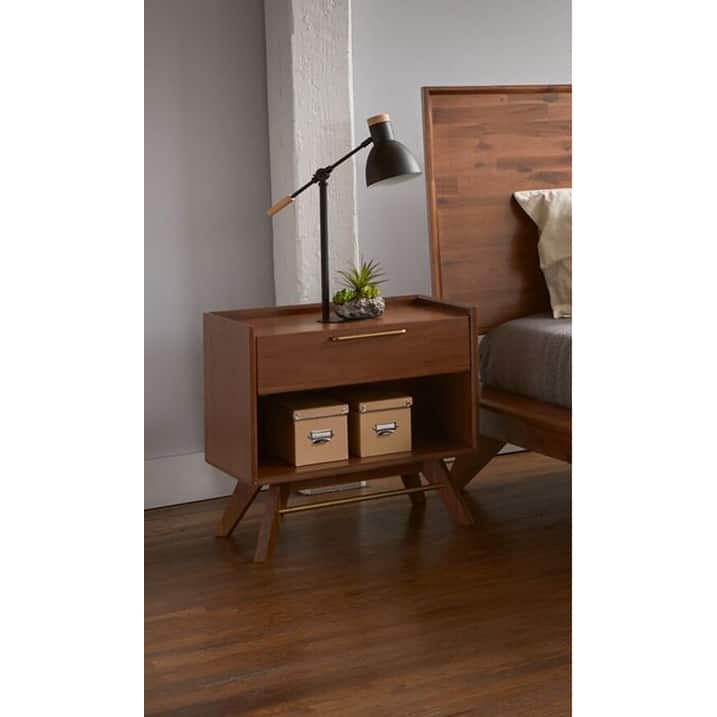 Rye Studio Waldorf Solid Wood Nightstand