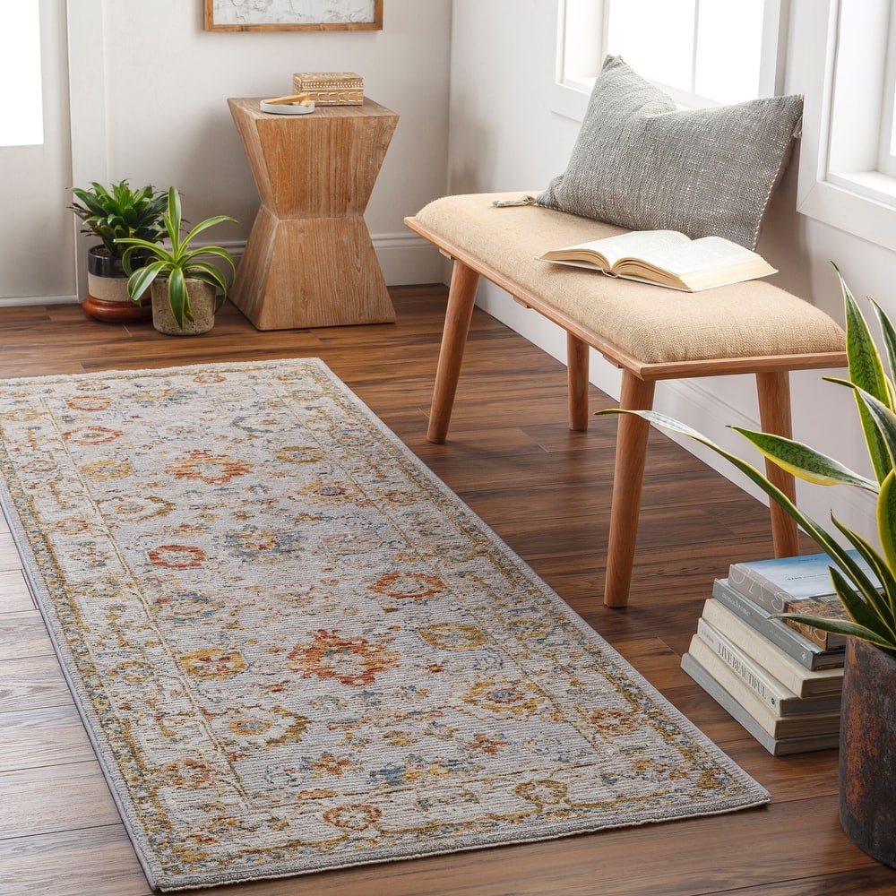 Livabliss Traditional Reina Medallion Area Rug