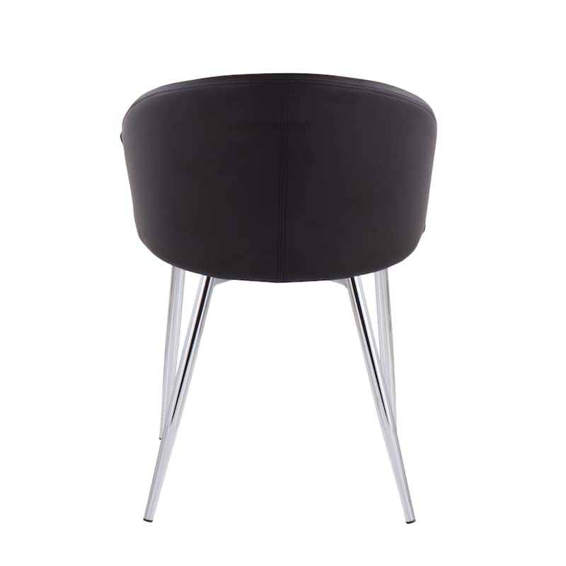 Silver Orchid Battista Upholstered Chair - Set of 2