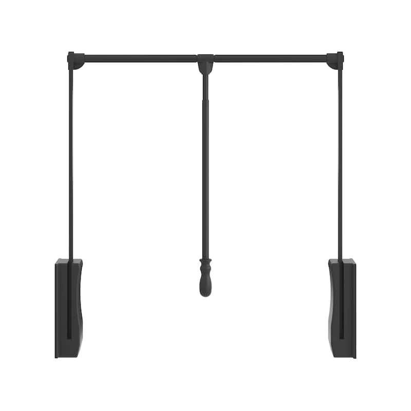 Hardware Resources 32 Inch Wide Pull Down Closet Rod