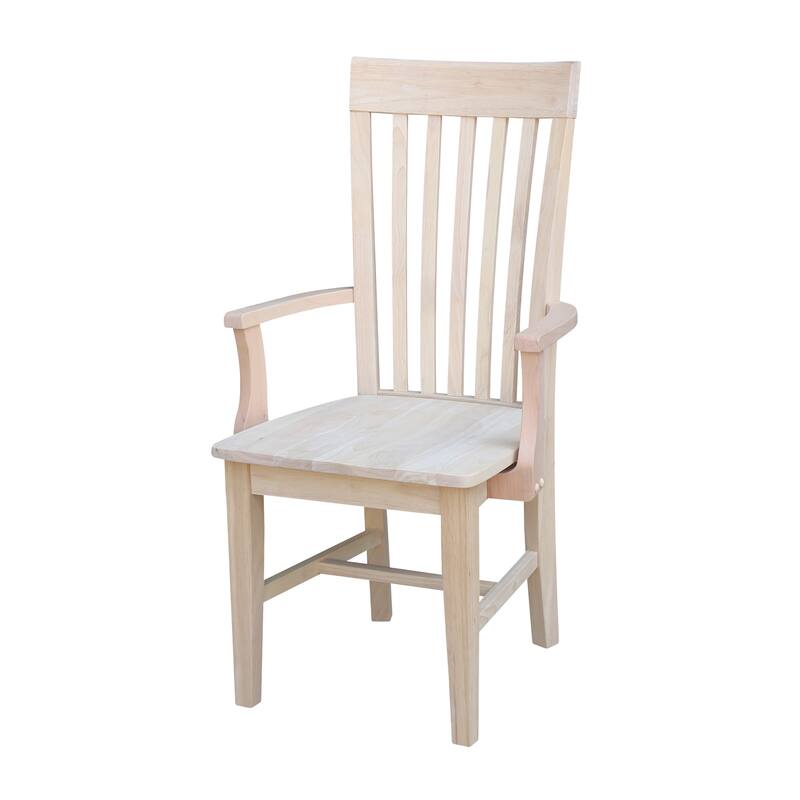 International Concepts Tall Mission Chair with Arms