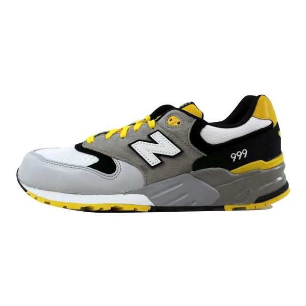 new balance 999 mens grey white yellow