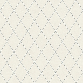 A-Street Prints Rhombus Blue Geometric Wallpaper - Bed Bath & Beyond