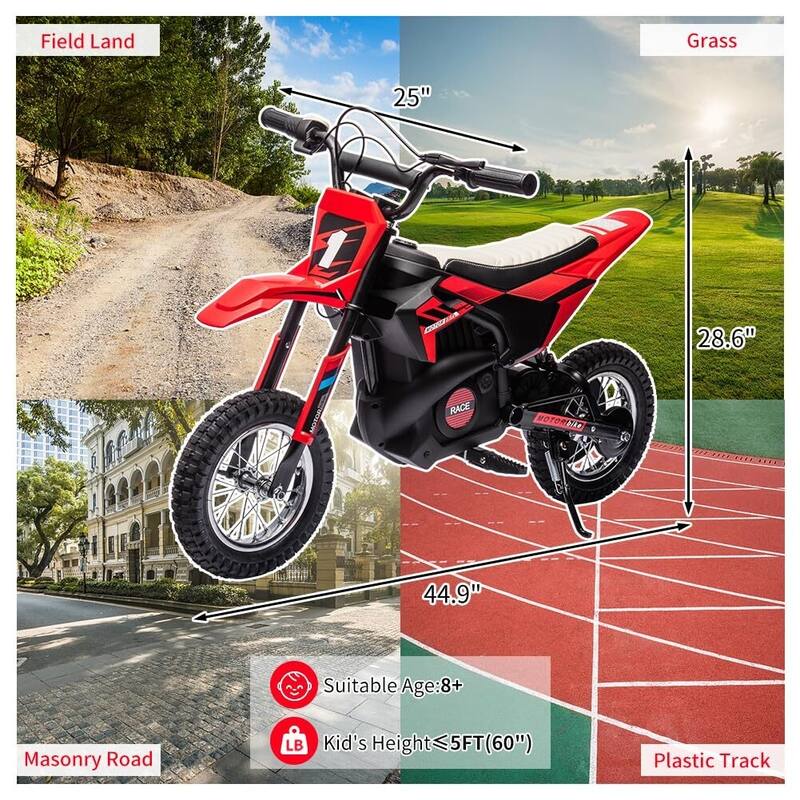 24V 7AH Electric Children's Motorcycle