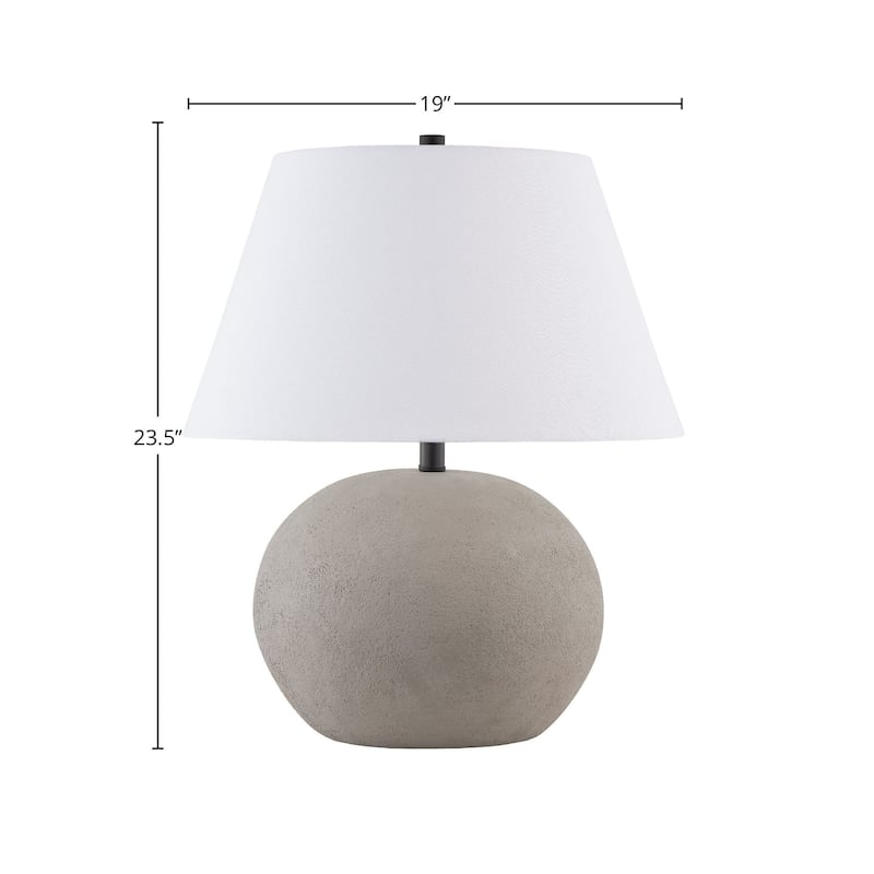 Lindsey 24" Table Lamp with Fabric Shade