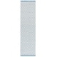 preview thumbnail 75 of 84, SAFAVIEH Hand-Woven Vermont Gunnþorunn Transitional Wool Rug 2'3" x 9' Runner - Light Blue/Ivory - Runner