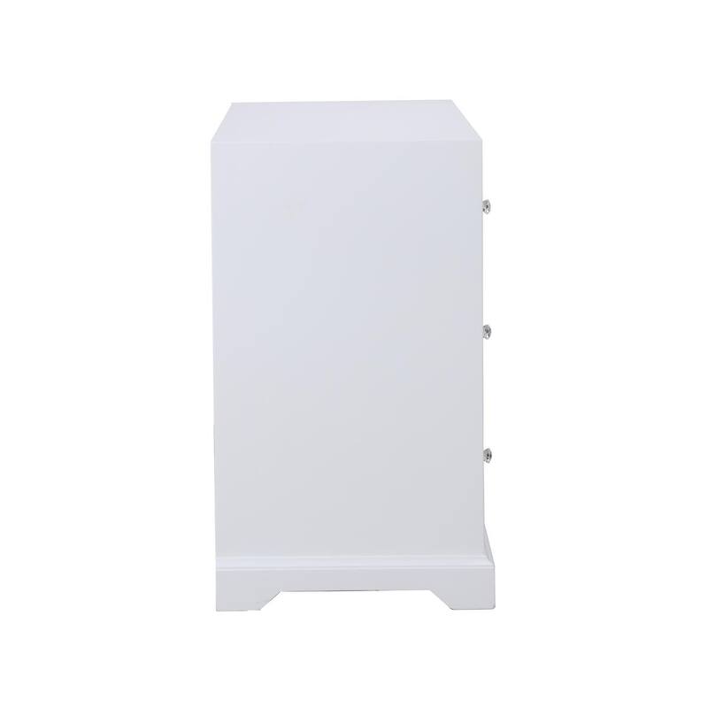 60 in. 6 Drawer Mirrored Cabinet