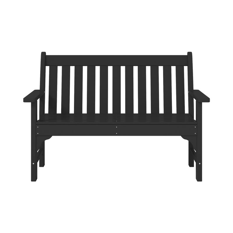 Laguna Poly 3-Piece Bench With Coffee Table