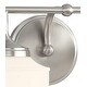 preview thumbnail 5 of 6, Minka Lavery 2574 Cornwell 4 Light 32" Wide Vanity Light with Etched