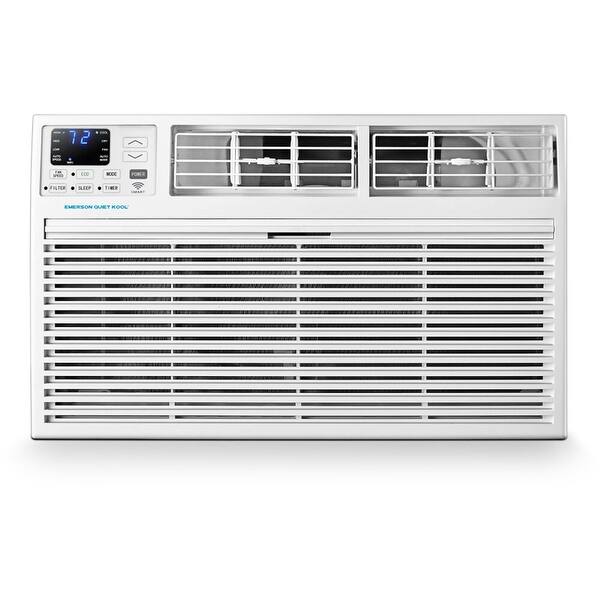 Shop Emerson Quiet Kool 8 000 Btu 115v Smart Through The Wall Air Conditioner With Remote Wi Fi And Voice Control Overstock 27975582