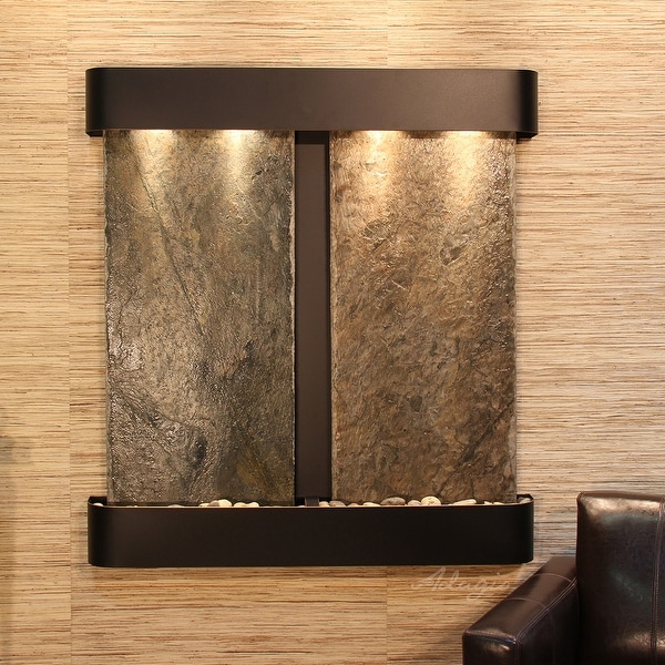 Aspen Falls Fountain - Blackened Copper - Rounded Edges - Choose Options