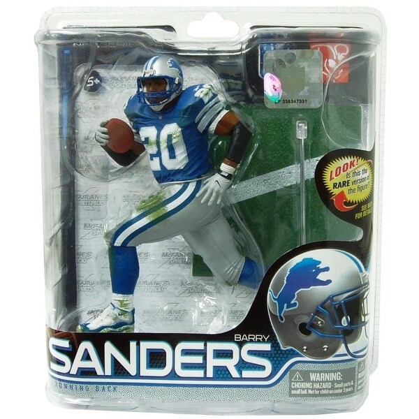 Shop Mcfarlane Nfl Series 28 Figure Barry Sanders 2 Detroit Lions
