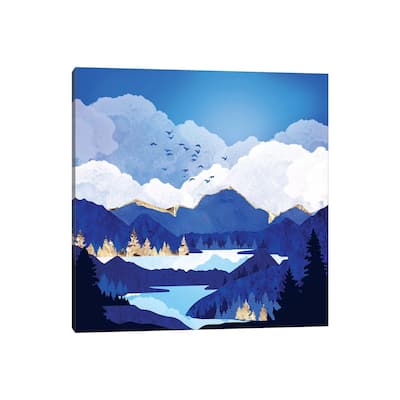 iCanvas "Blue Lake" by SpaceFrog Designs Canvas Print