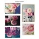 preview thumbnail 15 of 31, Sylvie Pink Flower Bouquet Framed Canvas Wall Art, Gold 18 x 24