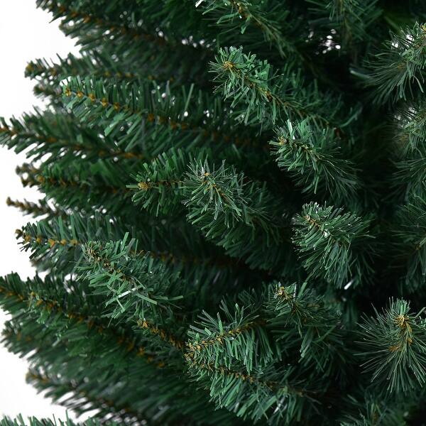 Shop Costway 9ft Pvc Artificial Pencil Christmas Tree Slim W