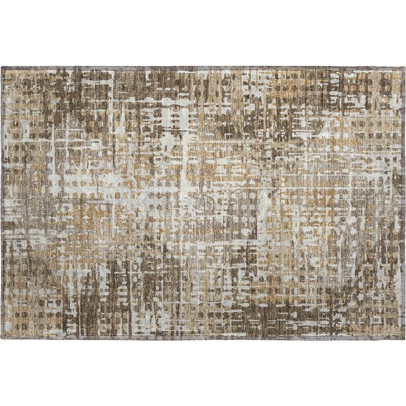 Premium Washable Super Soft Hatch Diamond Mayfield Rug