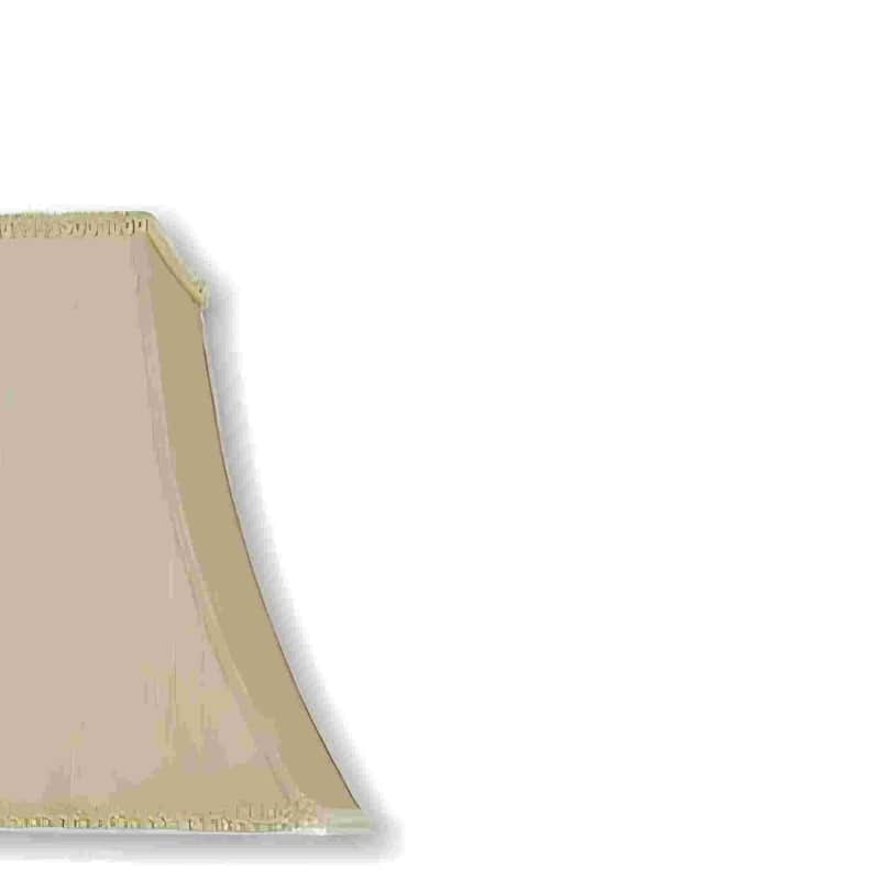 Tall Polyresin Elephant Table Lamp w/ Antique Gold finish, White Shade - Multicolor