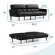 preview thumbnail 20 of 35, Lucid Comfort Collection Futon Sofa Bed with Box Tufting