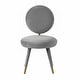 preview thumbnail 14 of 22, Kylie Oval-back Armless Velvet Dining Chair